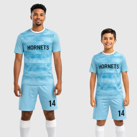 SB 12781 Blue Sublimation Custom Soccer Jersey Adult & Youth Unisex