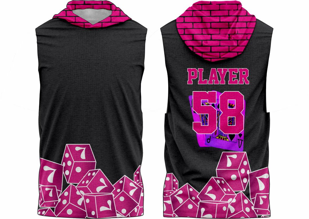 SJ 103 Sleeveless Hoodie Shooting Shirt