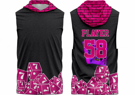 SJ 103 Sleeveless Hoodie Shooting Shirt