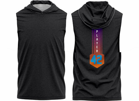 SJ 106 Sleeveless Hoodie Shooting Shirt