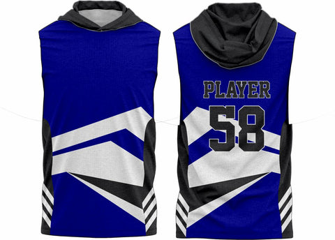 SJ 107 Sleeveless Hoodie Shooting Shirt