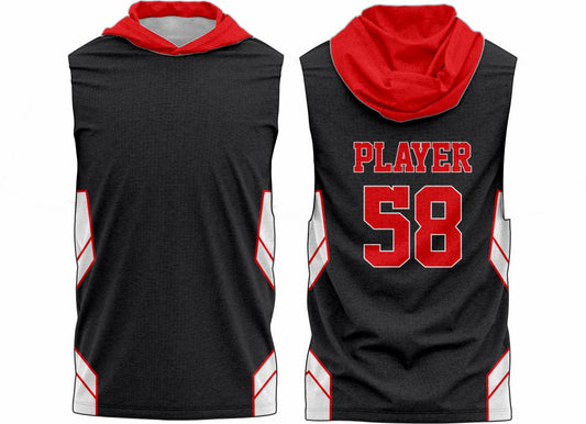 SJ 109 Sleeveless Hoodie Shooting Shirt