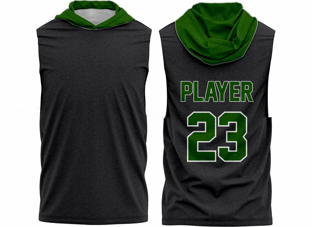 SJ 116 Sleeveless Hoodie Shooting Shirt