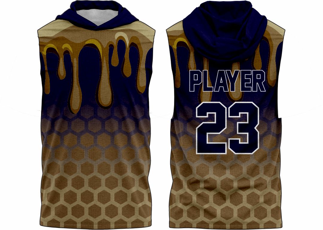 SJ 118 Sleeveless Hoodie Shooting Shirt