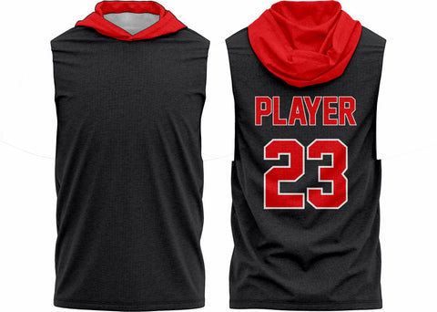 SJ 120 Sleeveless Hoodie Shooting Shirt