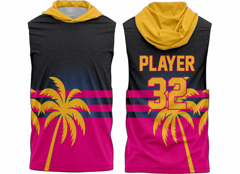 SJ 124 Sleeveless Hoodie Shooting Shirt