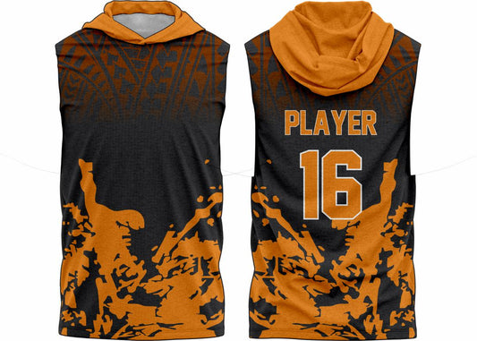 SJ 130 Sleeveless Hoodie Shooting Shirt