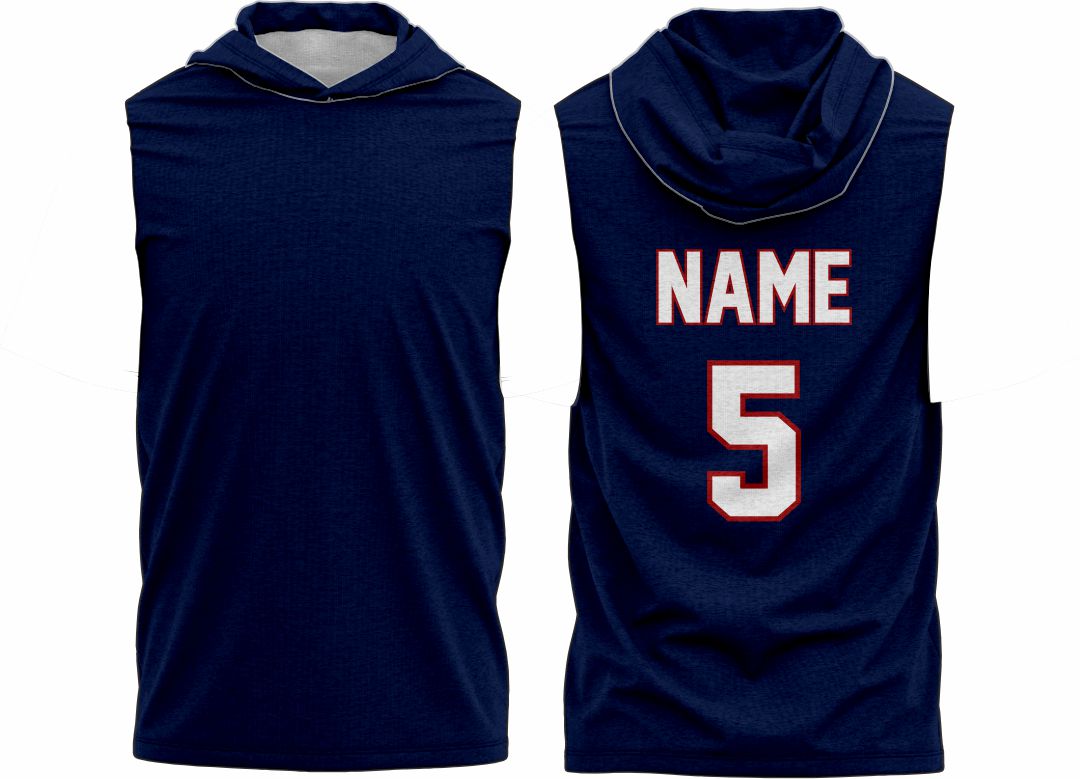 SJ 136 Sleeveless Hoodie Shooting Shirt