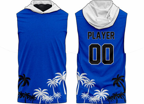 SJ 137 Sleeveless Hoodie Shooting Shirt