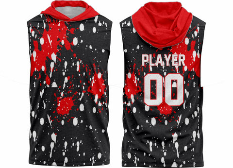 SJ 138 Sleeveless Hoodie Shooting Shirt