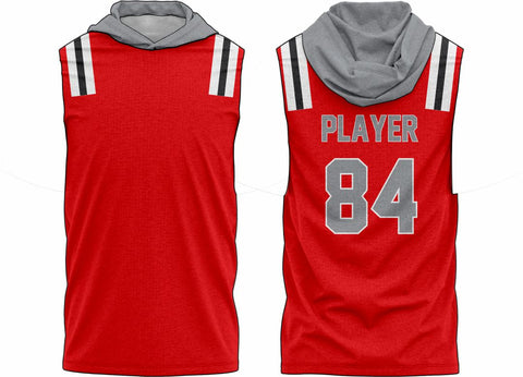 SJ 139 Sleeveless Hoodie Shooting Shirt