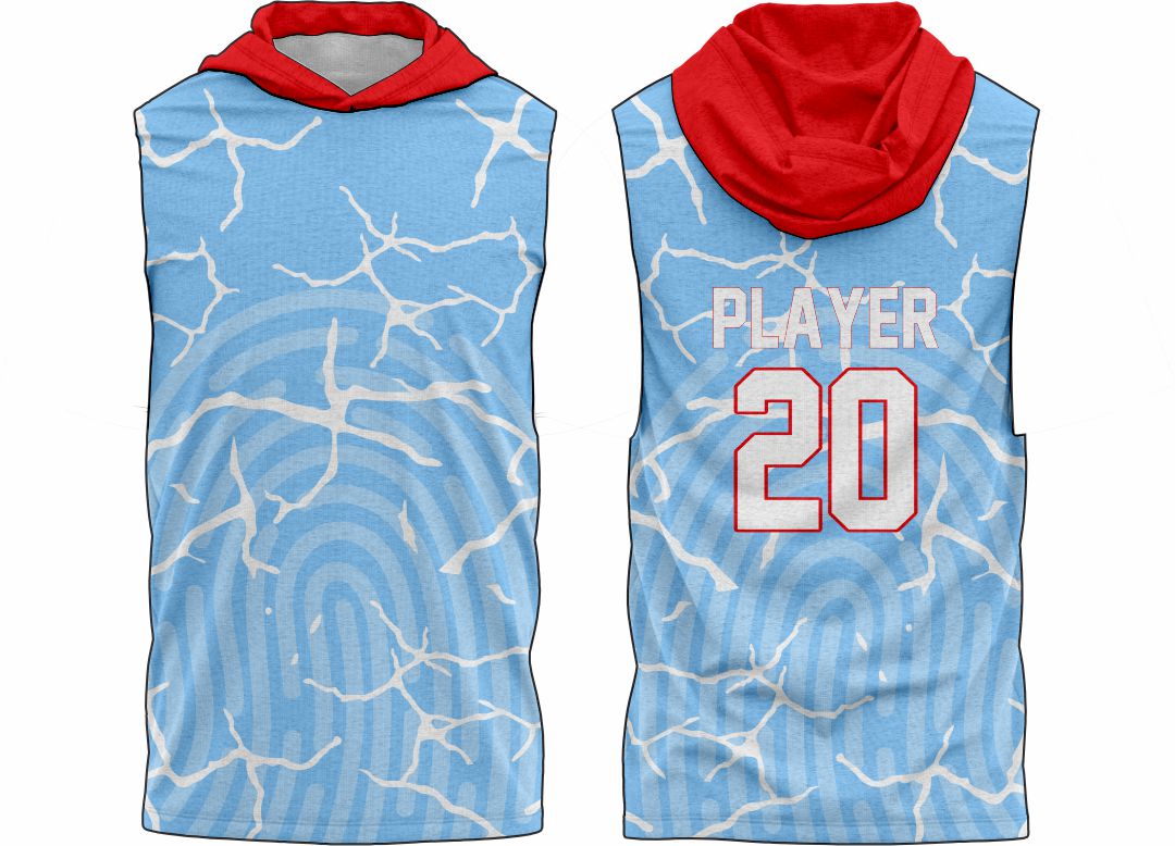 SJ 143 Sleeveless Hoodie Shooting Shirt