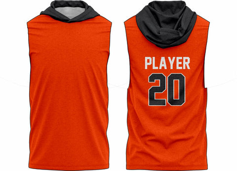 SJ 145 Sleeveless Hoodie Shooting Shirt