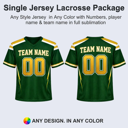 Single Lacrosse Jersey Package