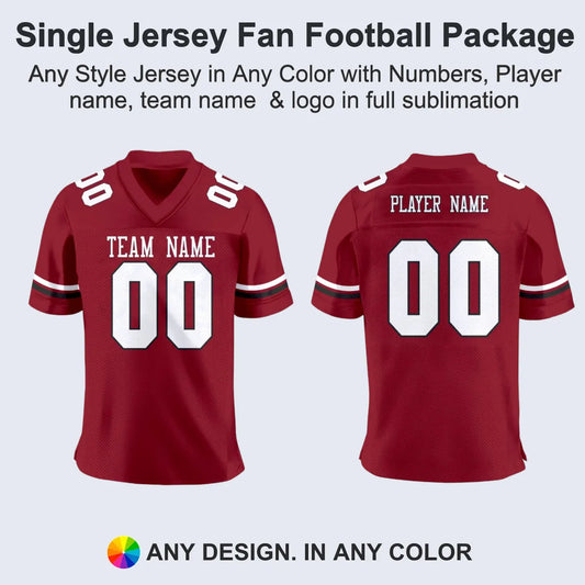 Single Jersey Fan Football Package