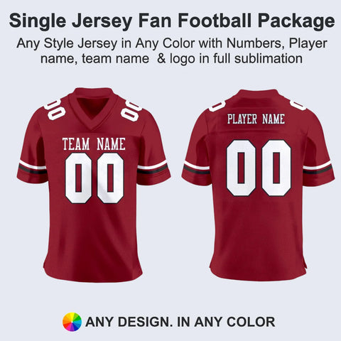 Single Jersey Fan Football Package
