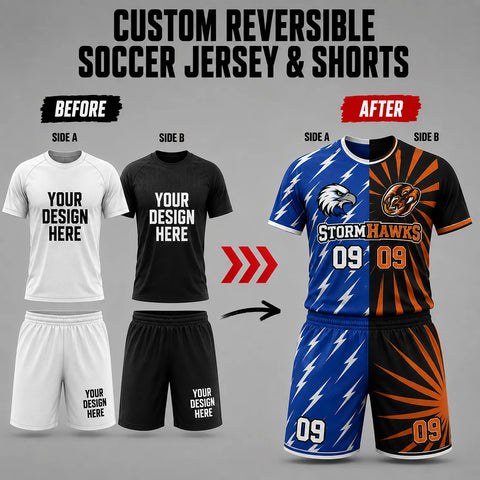 Custom Reversible Jersey With Shorts