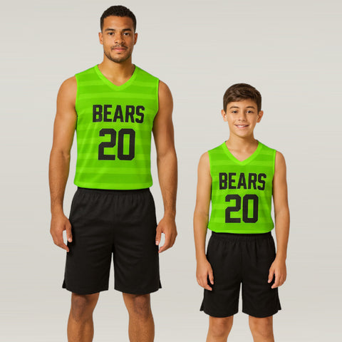 Stockton NS Customizable Basketball Jersey With Optional Shorts