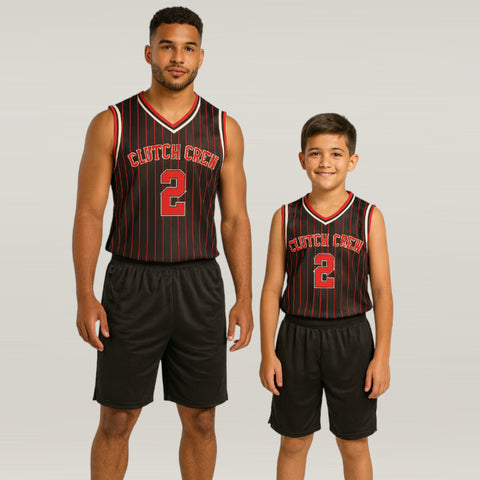 Streak NS Customizable Basketball Jersey With Optional Shorts