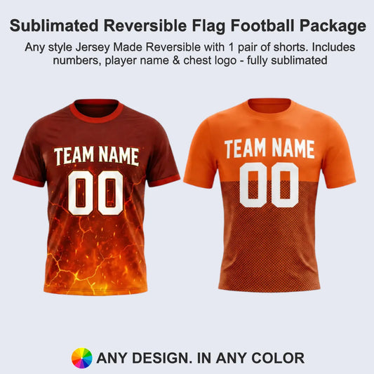 Sublimated Reversible Flag Football Package