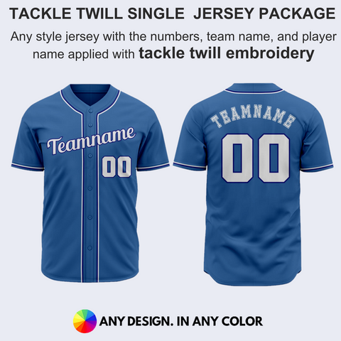Tackle Twill Single Jersey Softball Package