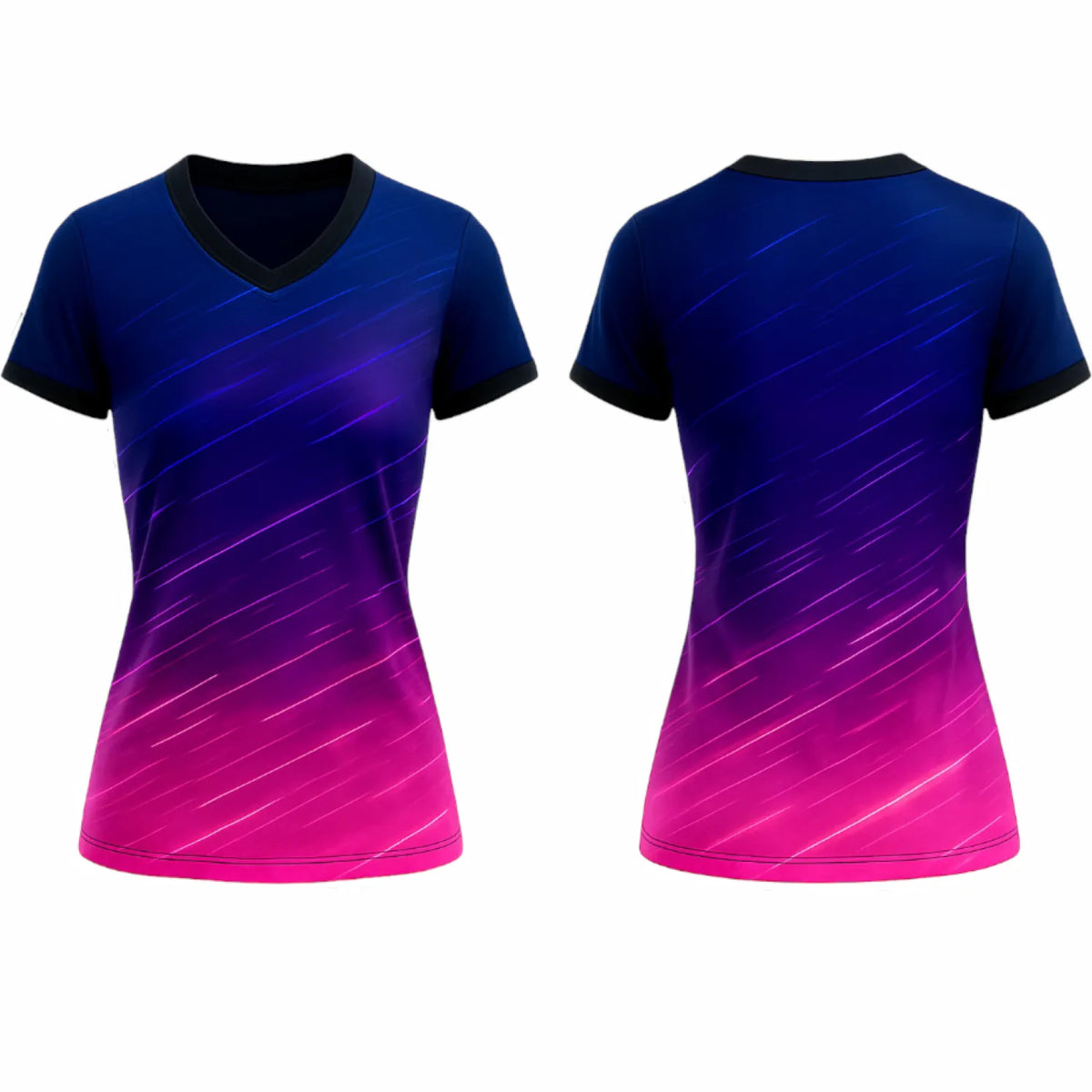 VJ160  Custom Navy Volleyball Jersey - Adult & Youth Unisex