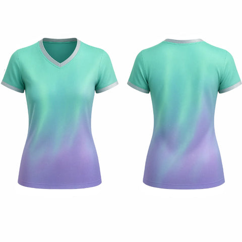 VJ161  Custom Aqua Volleyball Jersey - Adult & Youth Unisex