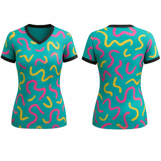 VJ168  Custom Green Volleyball Jersey - Adult & Youth Unisex