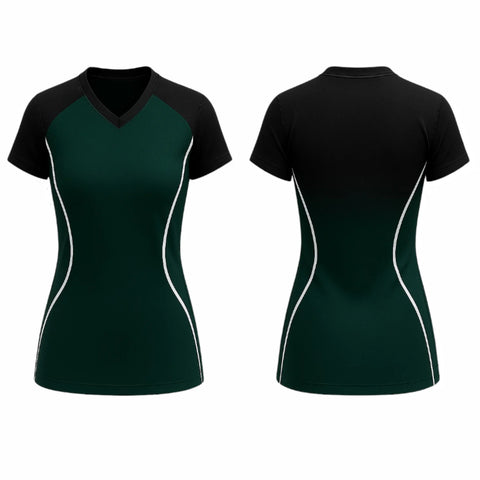 VJ202  Custom Green Volleyball Jersey - Adult & Youth Unisex