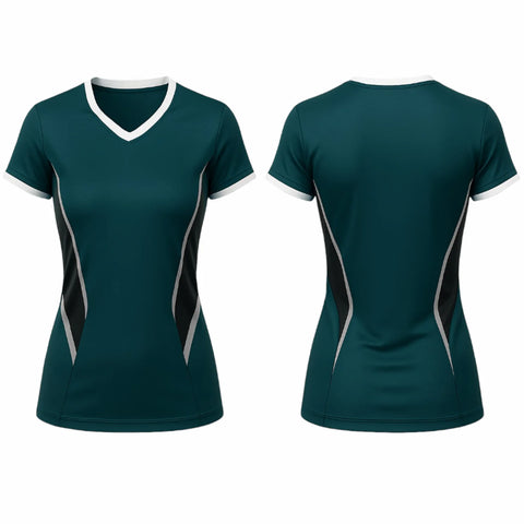 VJ205  Custom Green Volleyball Jersey - Adult & Youth Unisex