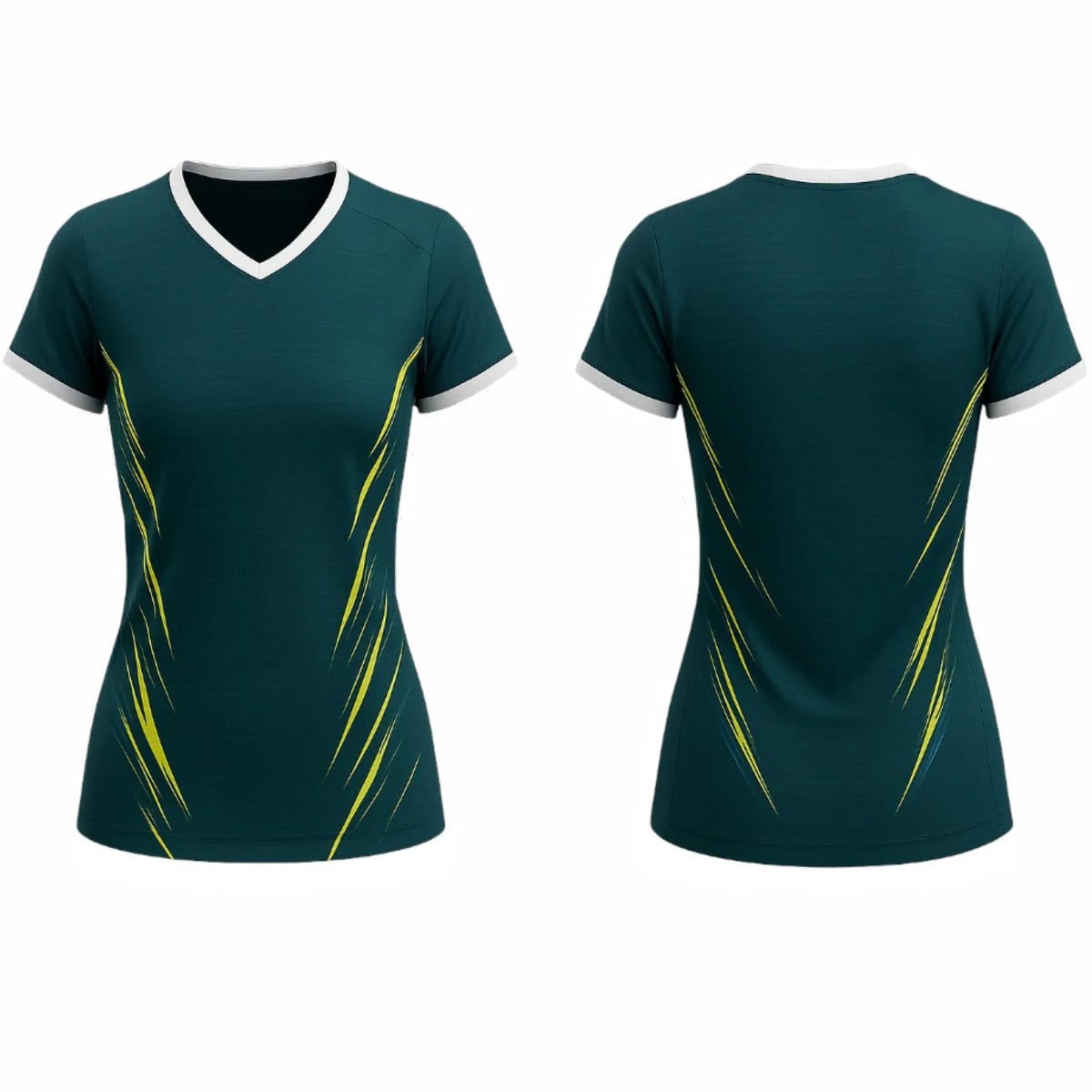 VJ214  Custom Green Volleyball Jersey - Adult & Youth Unisex
