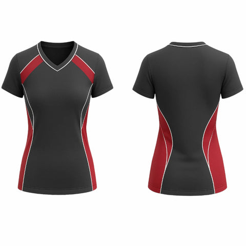 VJ225 Custom Dark Gray Volleyball Jersey-Adult & Youth Unisex