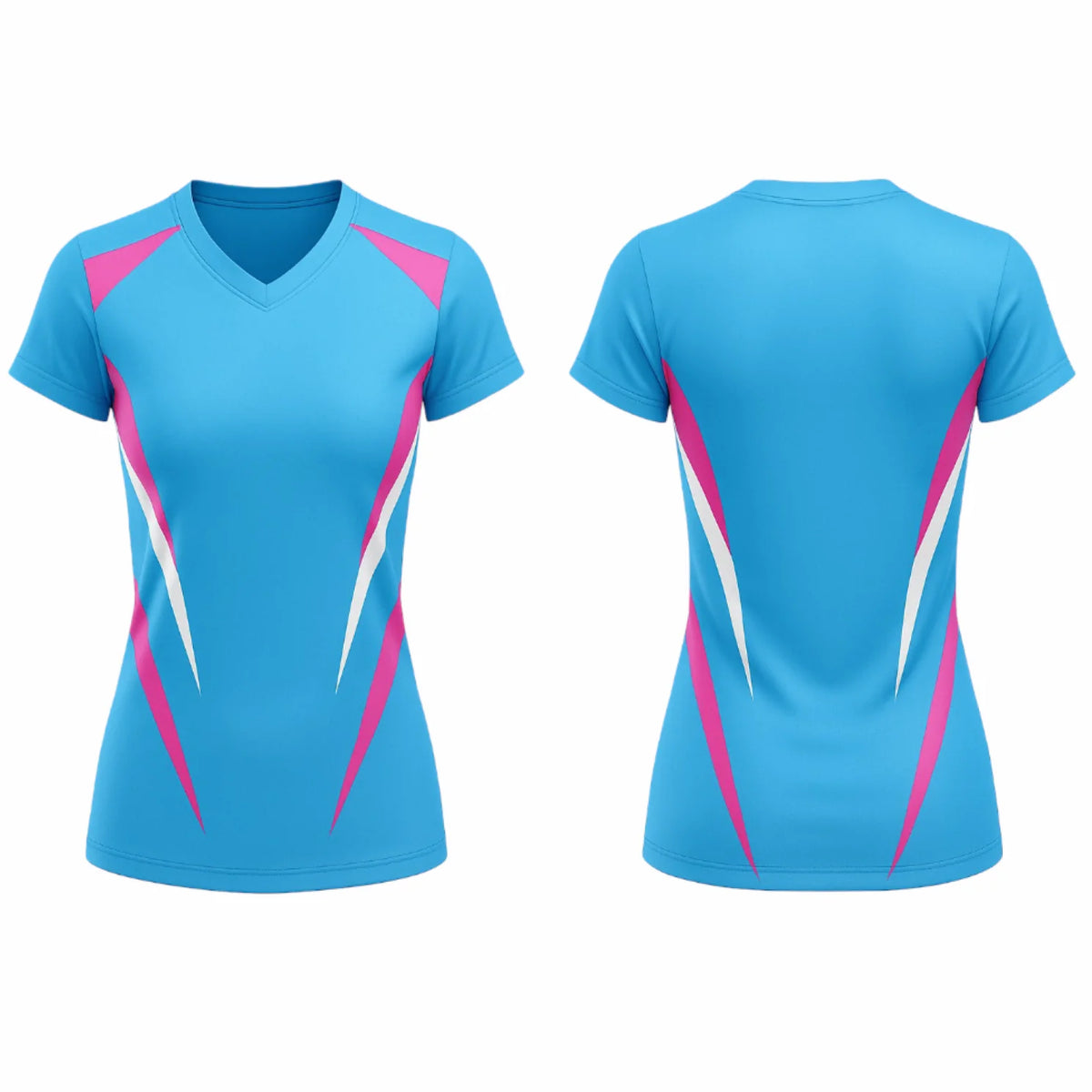 VJ226 Custom Light Blue Volleyball Jersey-Adult & Youth Unisex