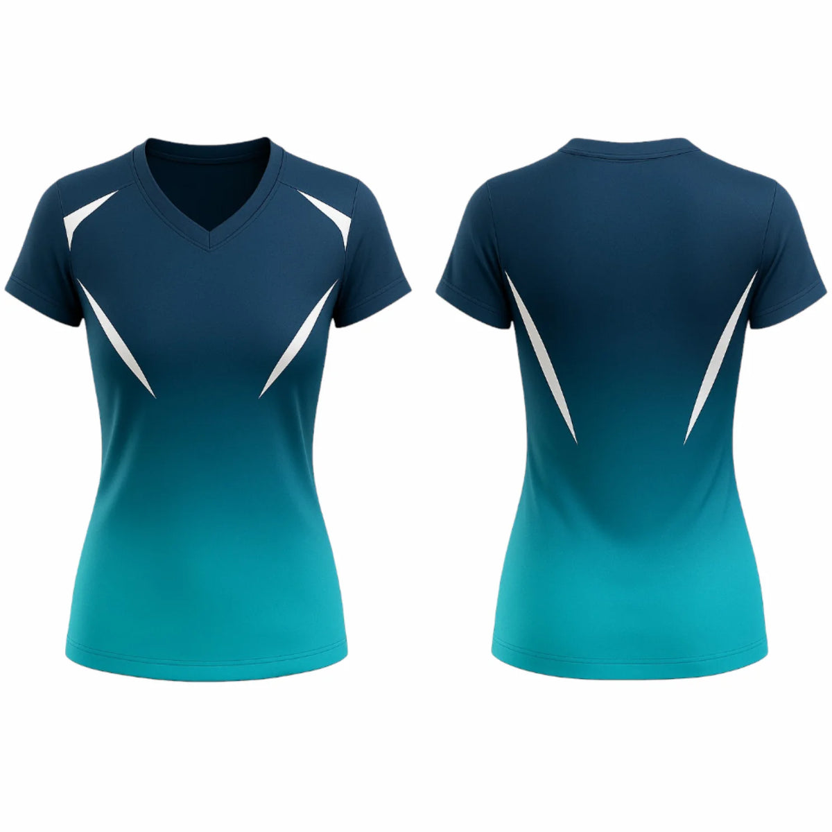 VJ228 Custom Teal Volleyball Jersey-Adult & Youth Unisex