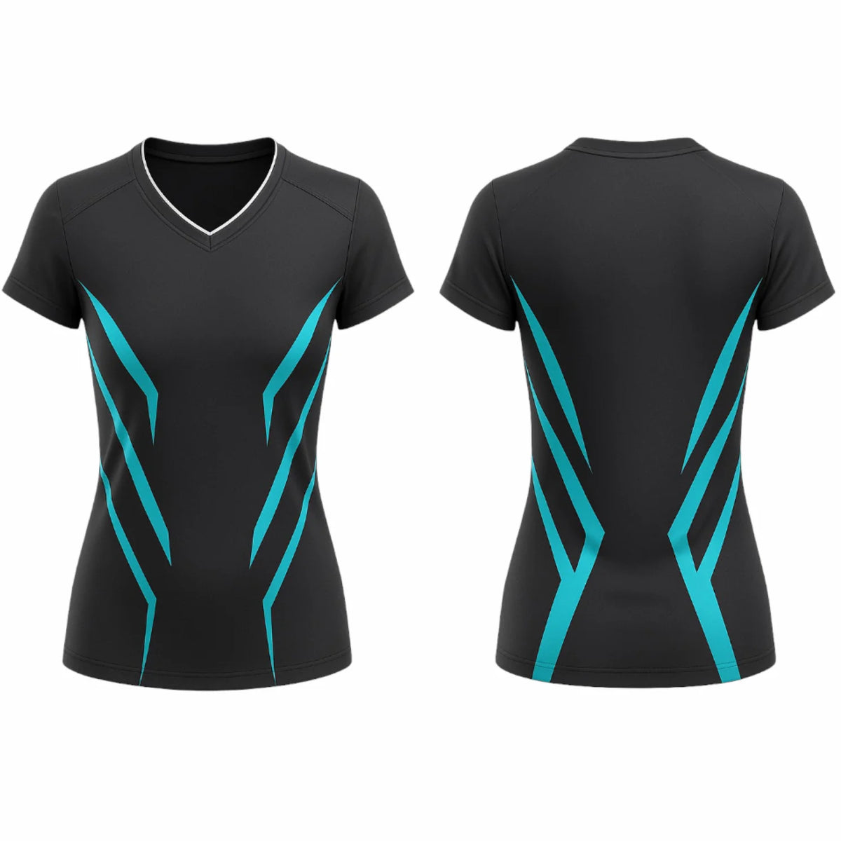 VJ229 Custom Black Volleyball Jersey-Adult & Youth Unisex