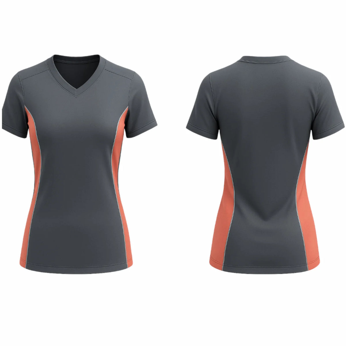 VJ230 Custom Dark Gray Volleyball Jersey-Adult & Youth Unisex