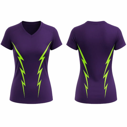 VJ231 Custom Purple Volleyball Jersey-Adult & Youth Unisex