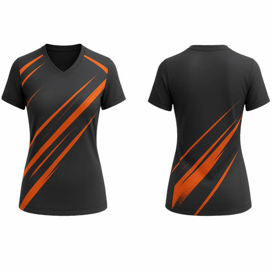 VJ236 Custom Black Volleyball Jersey-Adult & Youth Unisex