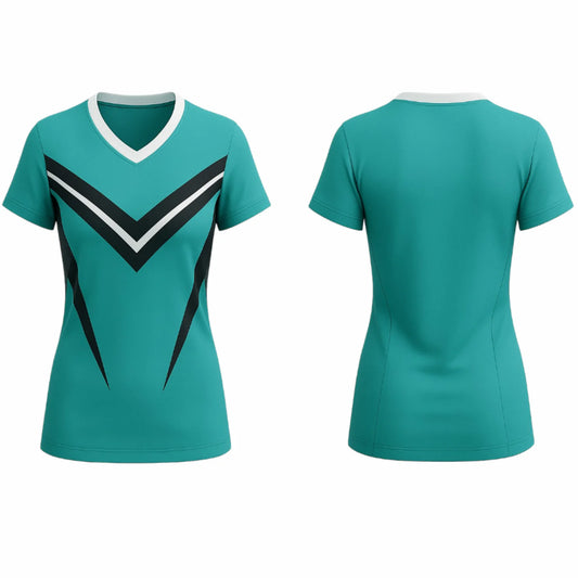 VJ239 Custom Teal Volleyball Jersey-Adult & Youth Unisex