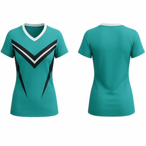 VJ239 Custom Teal Volleyball Jersey-Adult & Youth Unisex