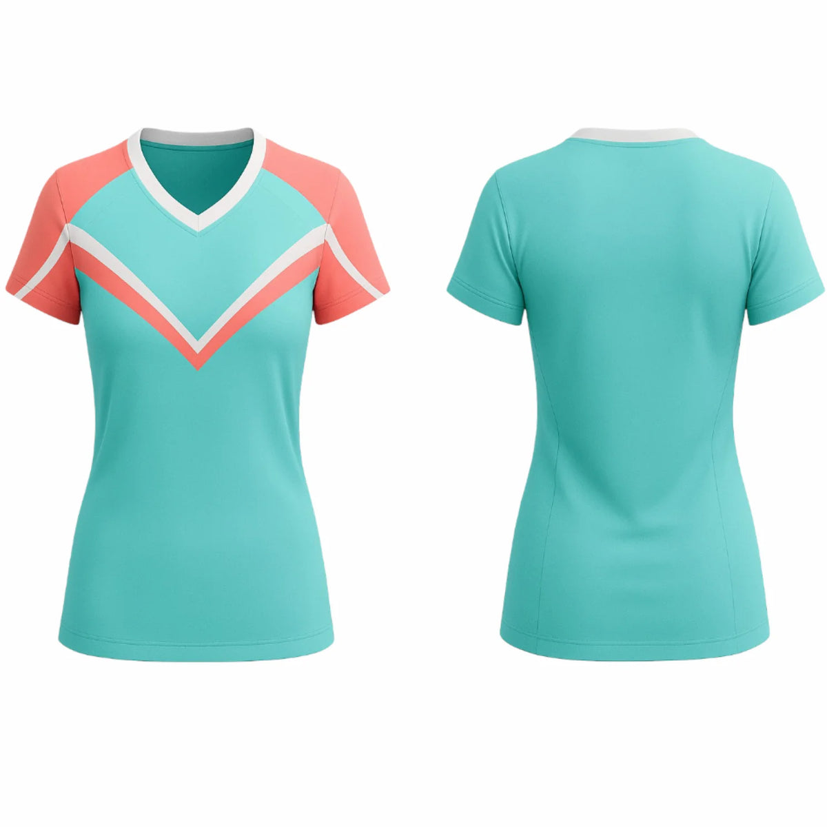 VJ241 Custom Aqua Volleyball Jersey-Adult & Youth Unisex