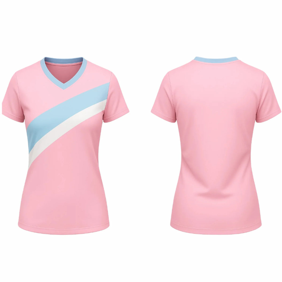 VJ243 Custom Pink Volleyball Jersey-Adult & Youth Unisex