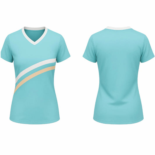 VJ246 Custom Aqua Volleyball Jersey-Adult & Youth Unisex