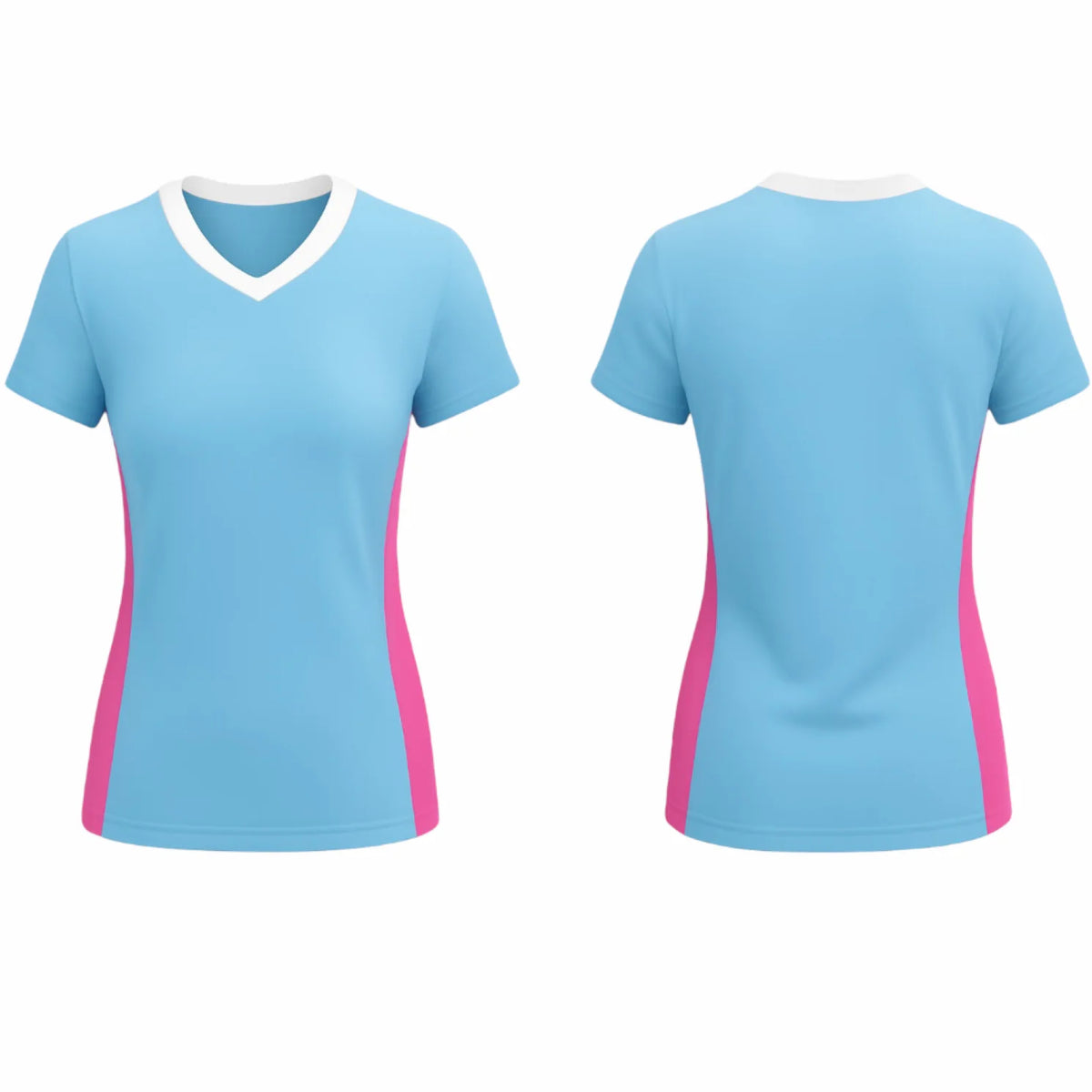 VJ248 Custom Blue Volleyball Jersey-Adult & Youth Unisex