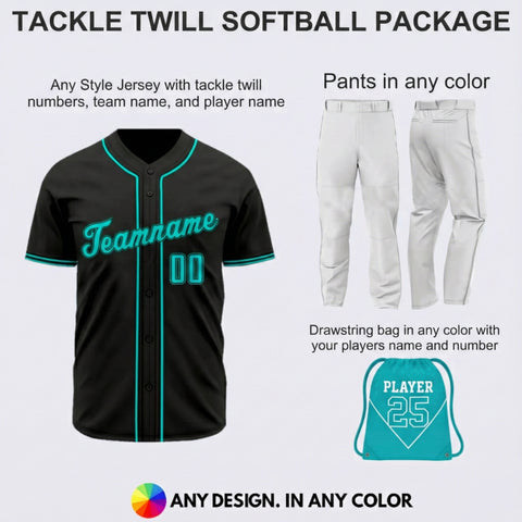Tackle Twill Softball Uniform Package