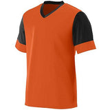 Camiseta Lightning para jóvenes Naranja / negro Single Soccer & Shorts