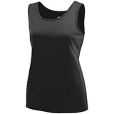 Ladies Training Tank Black Basketball Single Jersey & Shorts
