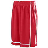 Winning Streak Shorts Red/white Ladies Basketball Single Jersey &