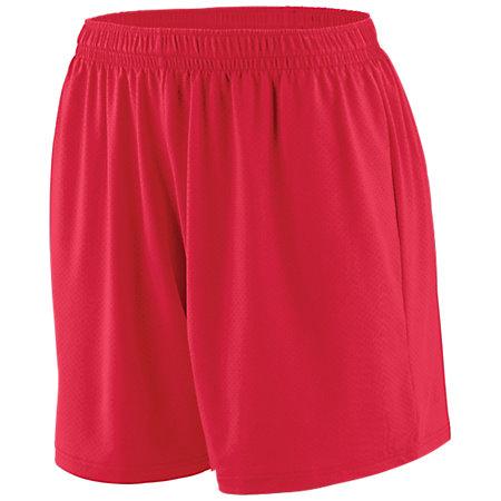 Ladies Inferno Shorts Red Softball