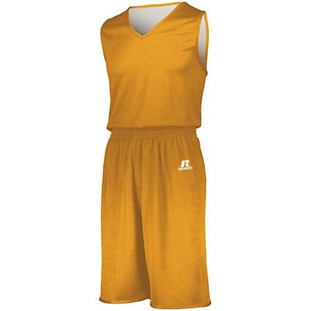 Youth Undivided Solid Single Ply Reversible Jersey Basketball & Shorts